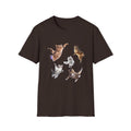 Space Dancing Cats Graphic T-Shirt