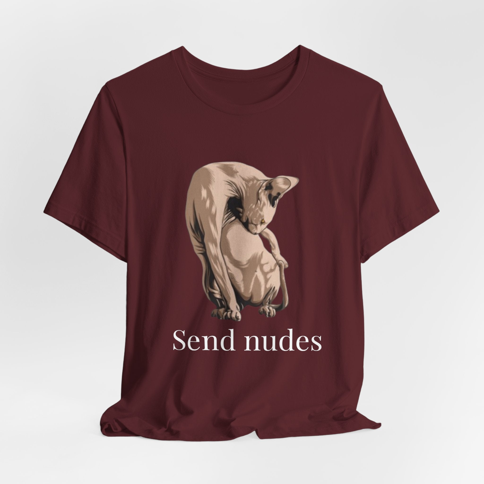 Funny cat tee, spyhyx tshirt, hairless cat shirt