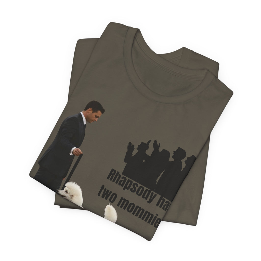Funny "Best in Show" Standard Poodle Tee | Rhapsody Has Two Mommies