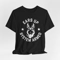 German Shepherd, Up System Armed Dog T-Shirt — Military K9 Handler Tee