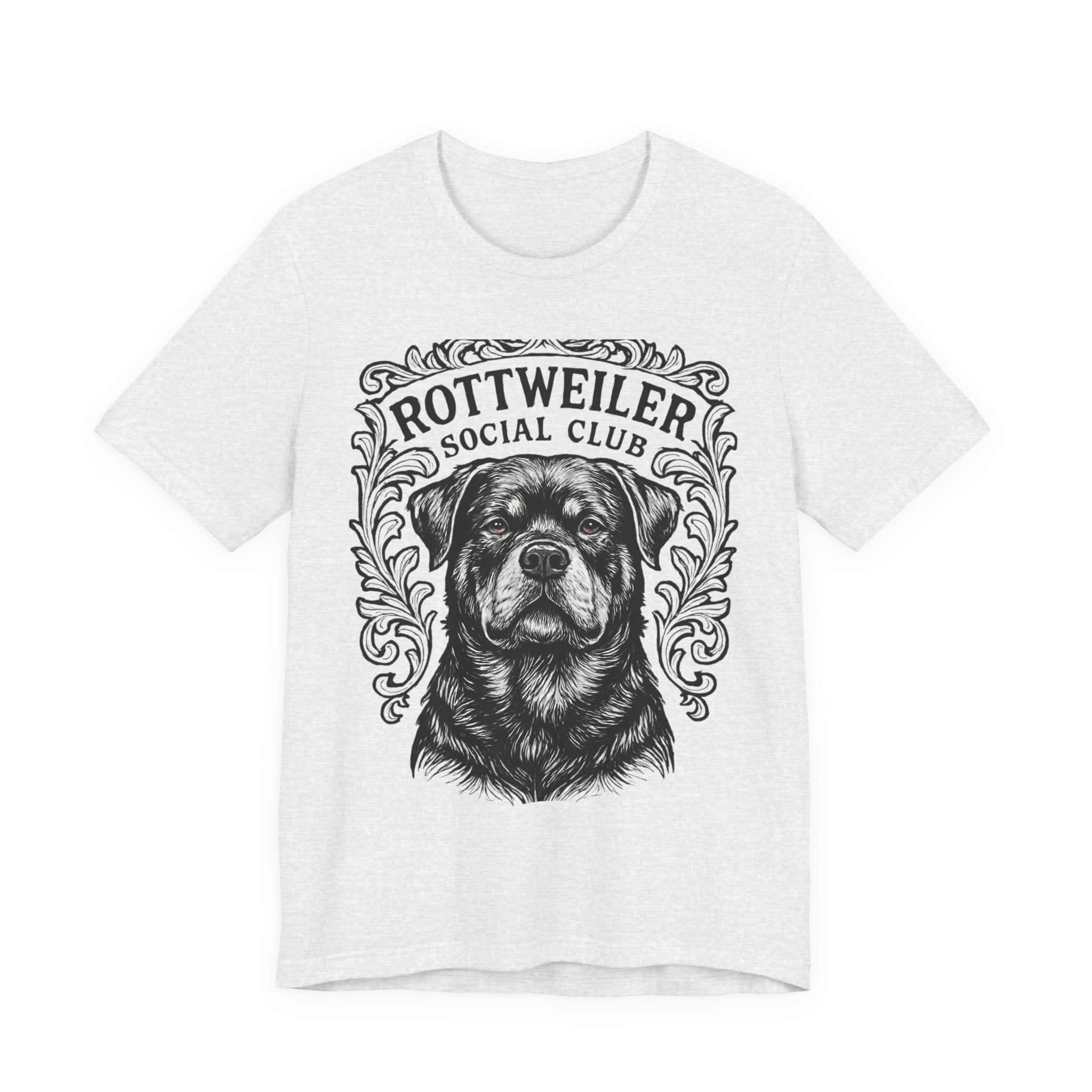 Rottweiler Social Club Tee - Unisex Jersey Short Sleeve T-Shirt for Dog Lovers, Casual Wear, Gift for Pet Owners, Dog Themed Apparel, [...]