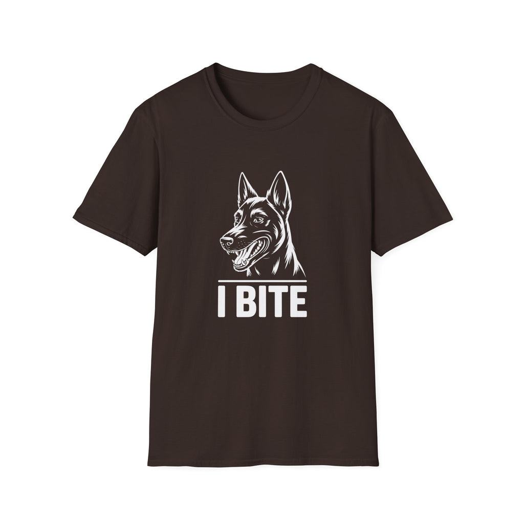 Belgian Malinios tee, I BITE T-Shirt | Dog Lover Tee