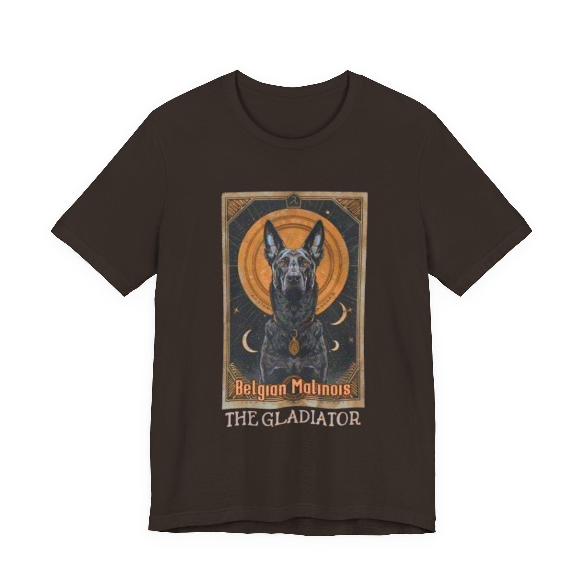 Belgian Malinois The Gladiator T-Shirt | Dog Portrait Tee, Canine Art