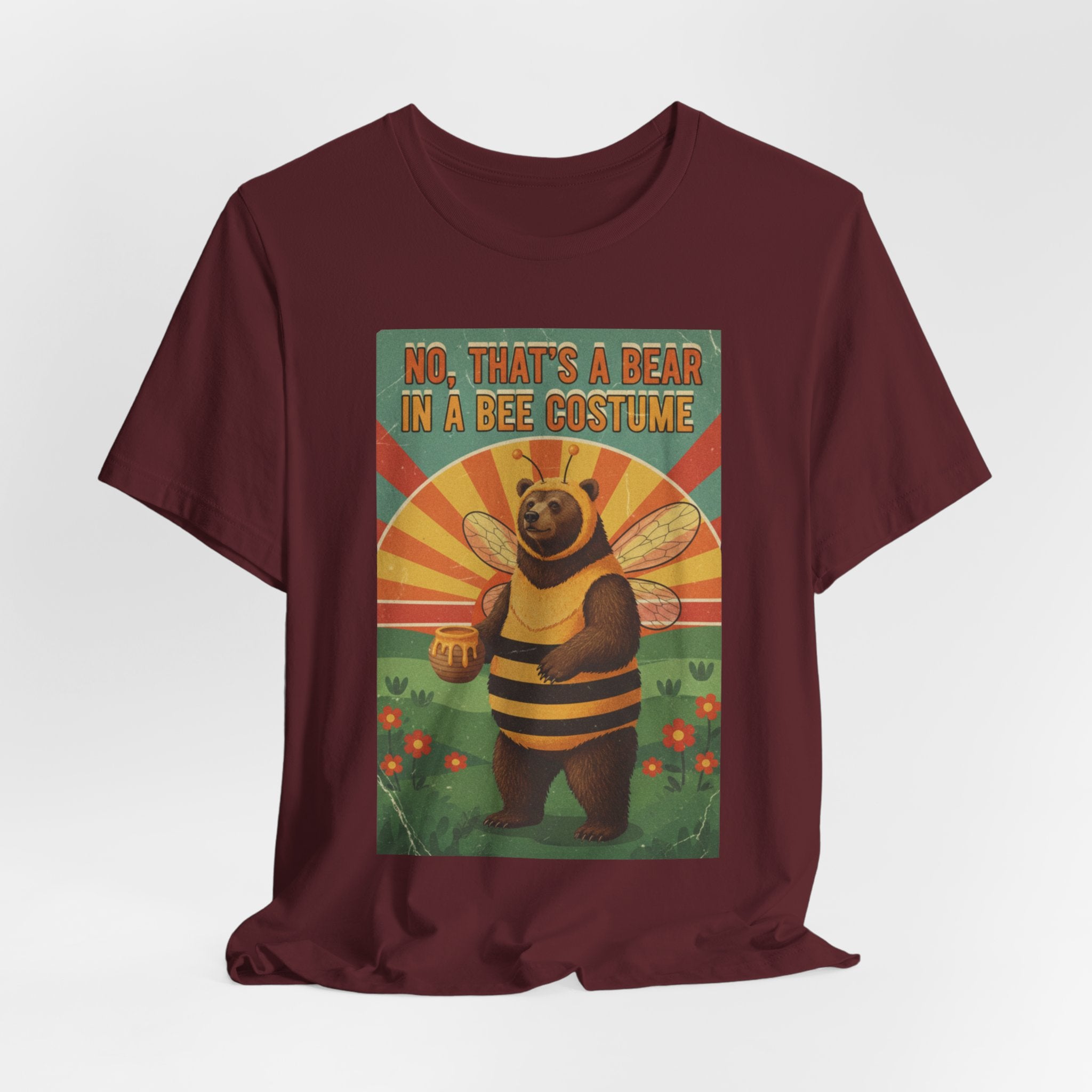 Bear in a Bee Costume T-Shirt | Vintage Bear Bee Illustration,  Best in show tee