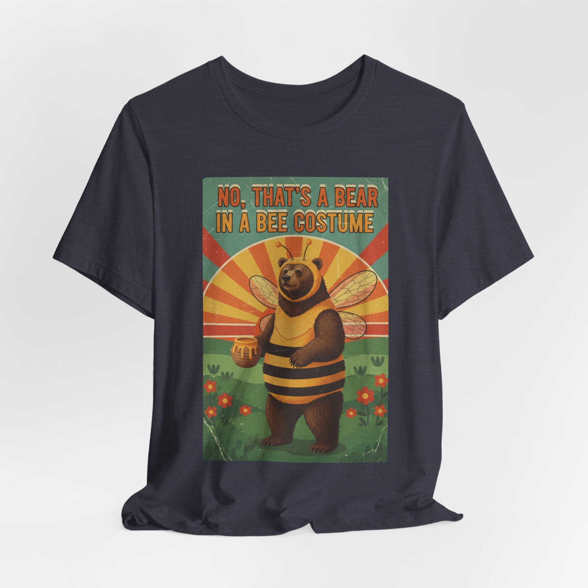 Bear in a Bee Costume T-Shirt | Vintage Bear Bee Illustration,  Best in show tee
