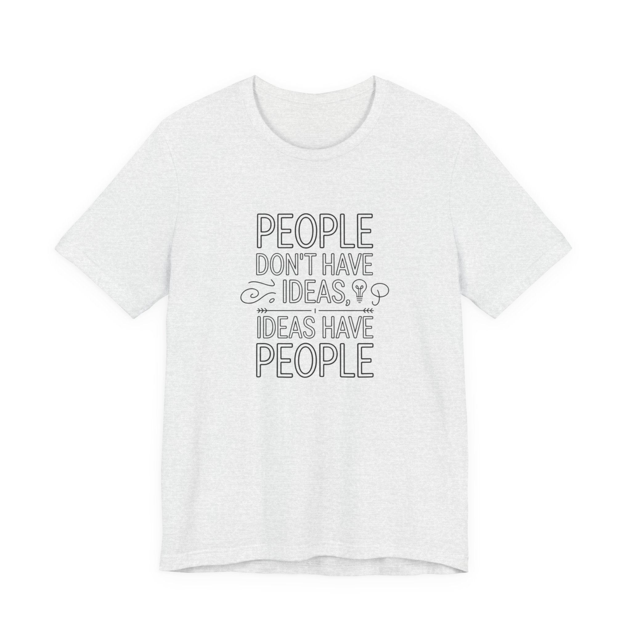 Carl Jung Tee, Creative Quote Tee: "People Don't Have Ideas, Ideas Have People" T-Shirt, Unisex Casual Wear, Gift for Friends, Thinkers, Creative [...]
