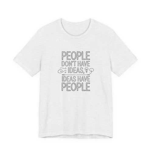 Carl Jung Tee, Creative Quote Tee: "People Don't Have Ideas, Ideas Have People" T-Shirt, Unisex Casual Wear, Gift for Friends, Thinkers, Creative [...]