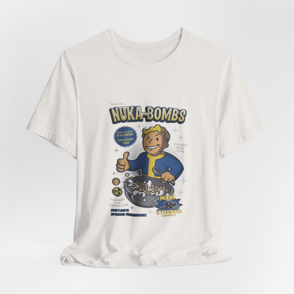 Vault Boy Nuka-Bombs Retro Gamer T‑Shirt, Fallout tee