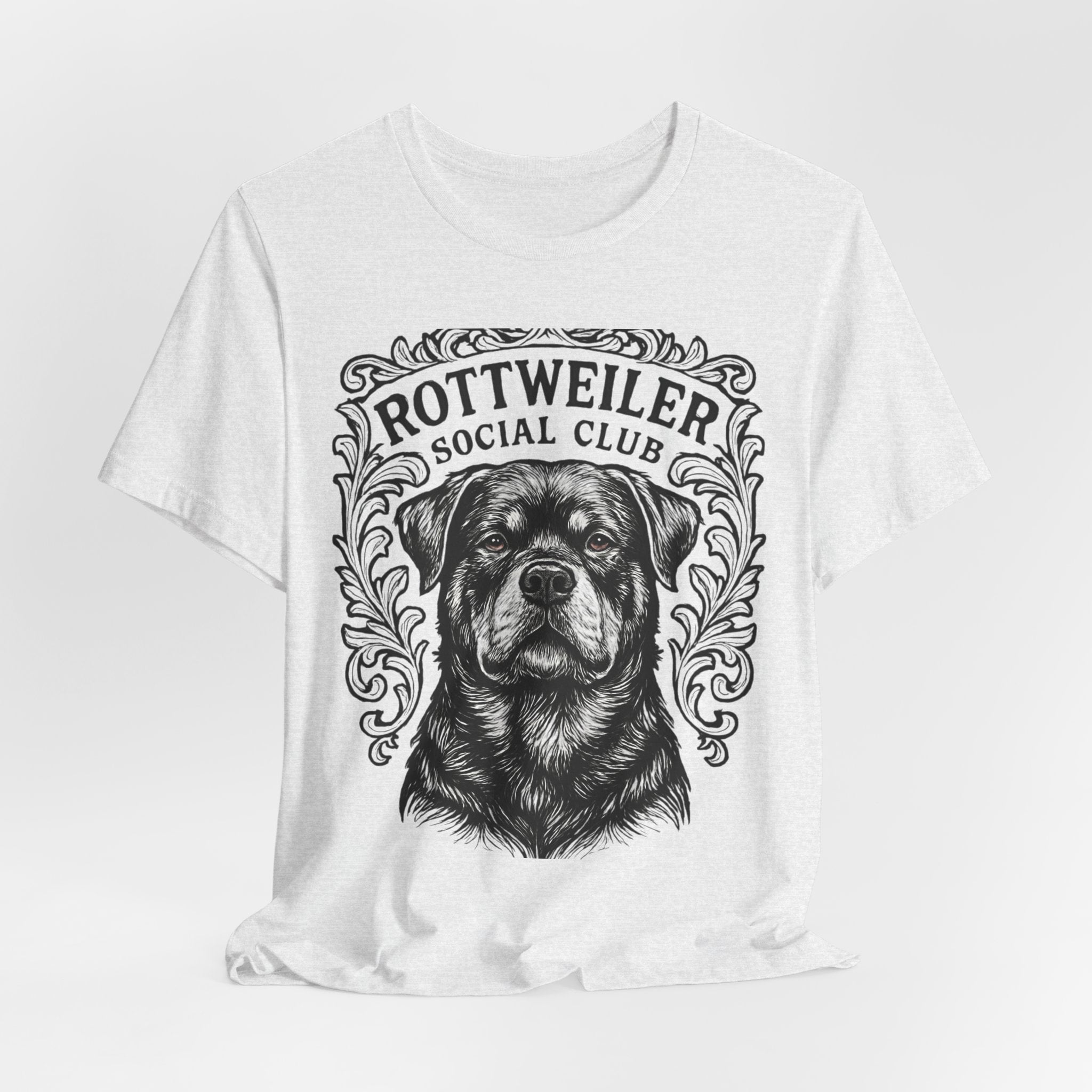 Rottweiler Social Club Tee - Unisex Jersey Short Sleeve T-Shirt for Dog Lovers, Casual Wear, Gift for Pet Owners, Dog Themed Apparel, [...]
