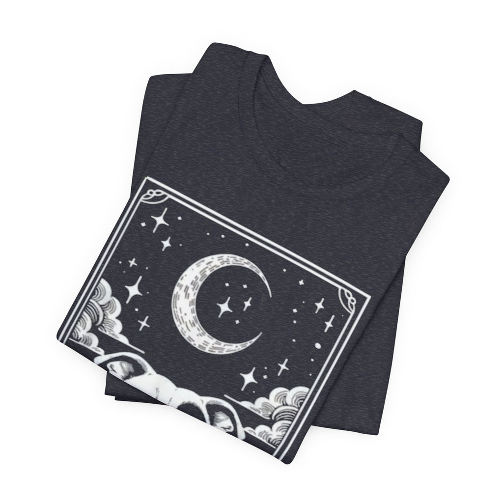 The Pittie Moon Illustration T-Shirt | Pitbull Dog Tee