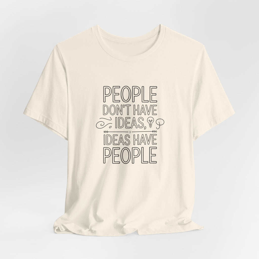 Carl Jung Tee, Creative Quote Tee: "People Don't Have Ideas, Ideas Have People" T-Shirt, Unisex Casual Wear, Gift for Friends, Thinkers, Creative [...]