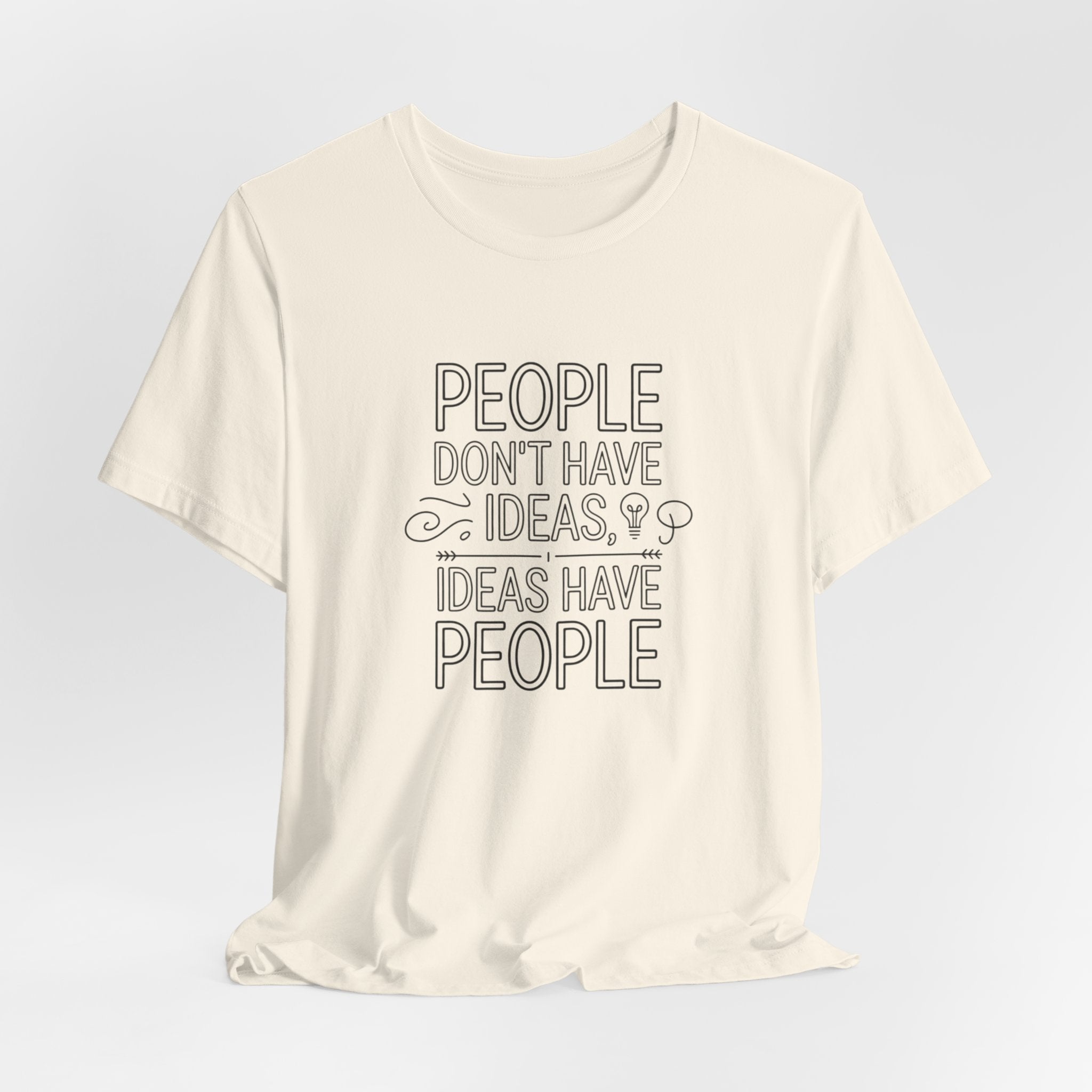 Carl Jung Tee, Creative Quote Tee: "People Don't Have Ideas, Ideas Have People" T-Shirt, Unisex Casual Wear, Gift for Friends, Thinkers, Creative [...]