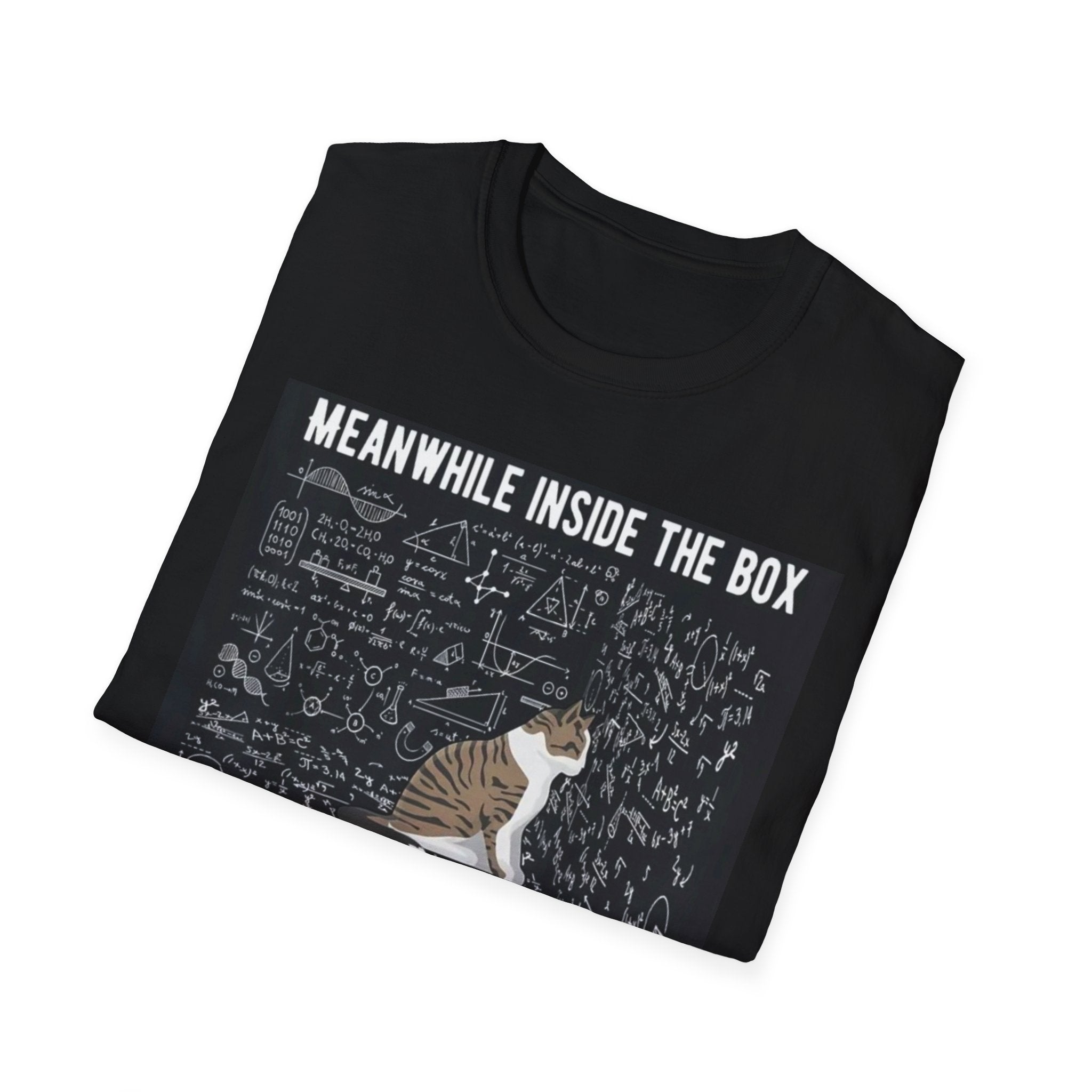 Schrodingers cat plotting revenge tee, funny tee