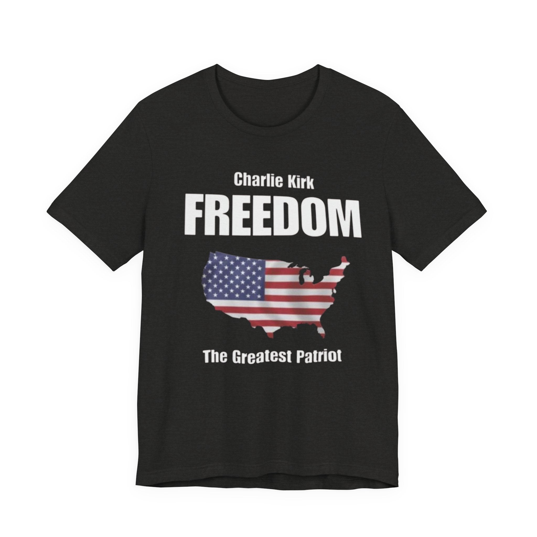 Patriotic Freedom Tee, Unisex Jersey T-Shirt, American Flag Shirt, Independence Day Gift, Memorial Day Apparel, Politically-Themed Shirt