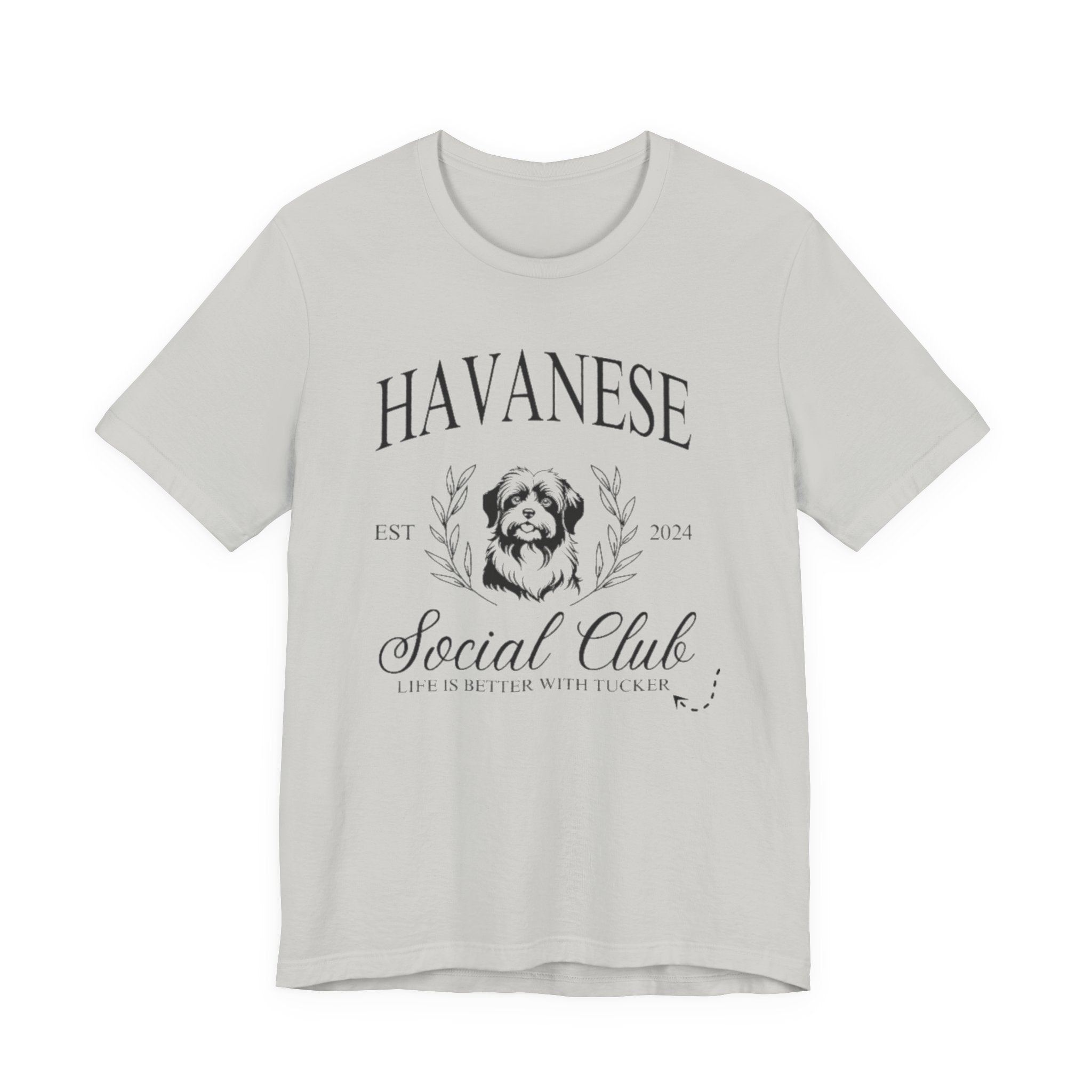 Havanese Social Club Tee, Cute Pet Lover Shirt, Dog Owner Gift, Birthday Gift, Casual Wear