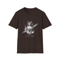 Cat Planetary Orbit Illustration T-Shirt | Minimal Space Art