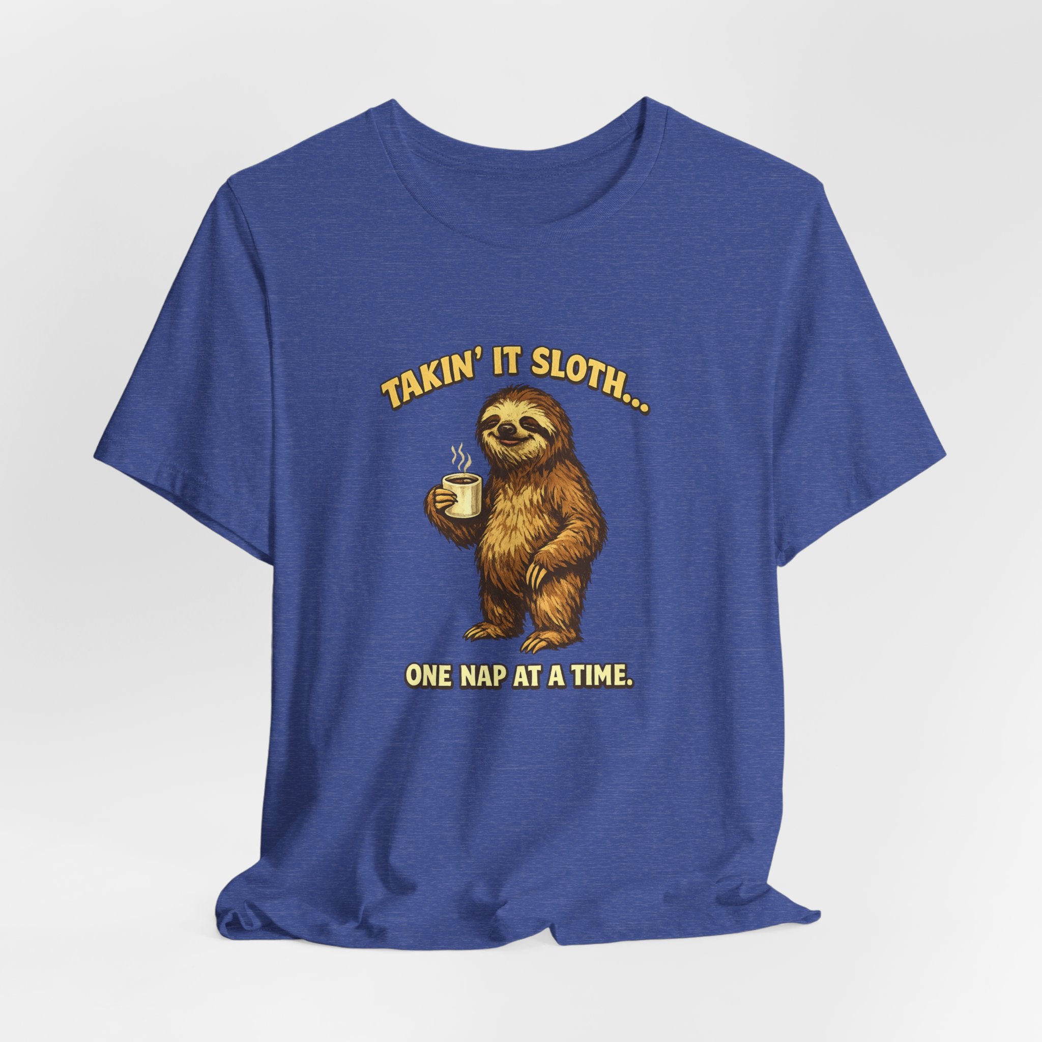 Taking It Sloth One Nap at a Time T-Shirt | Funny Sloth Tee