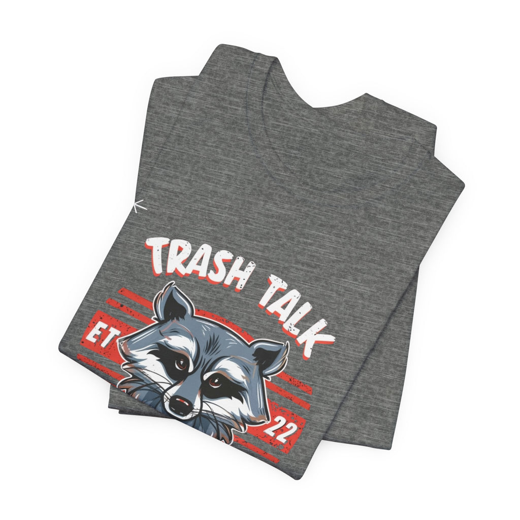 Funny Raccoon 'Trash Talk Champion' T-Shirt