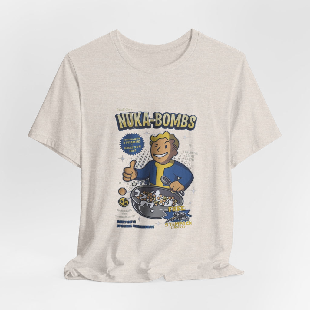 Vault Boy Nuka-Bombs Retro Gamer T‑Shirt, Fallout tee