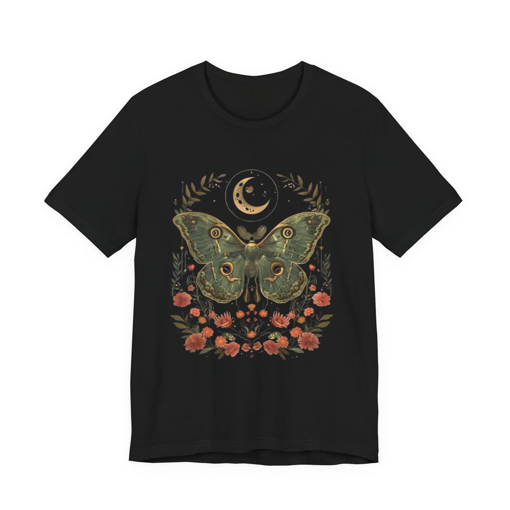 Mystical Butterfly Graphic Tee | Astrology T-Shirt, Nature Lover Gift, Unisex Short Sleeve, Boho Aesthetic, Unique Fashion