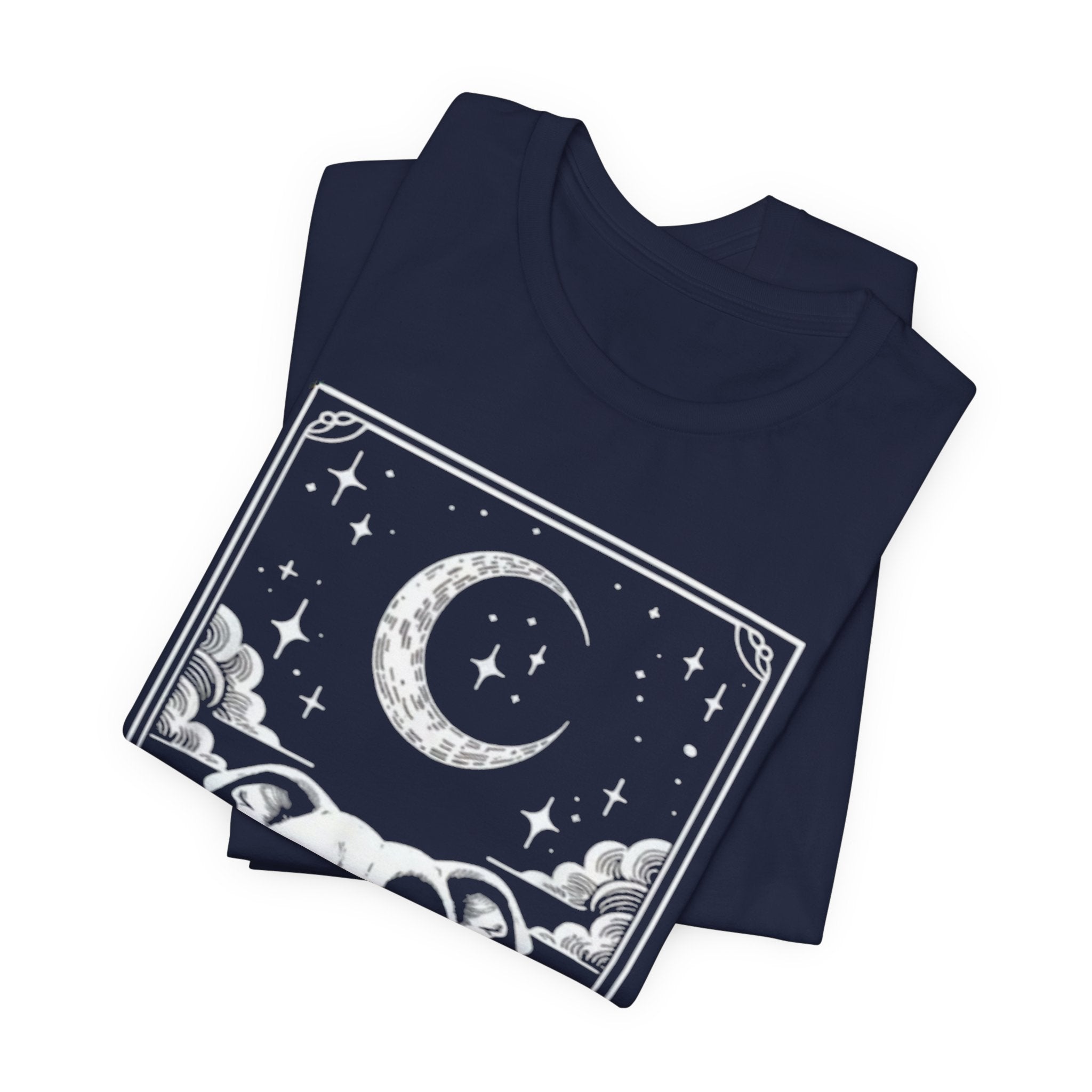 The Pittie Moon Illustration T-Shirt | Pitbull Dog Tee