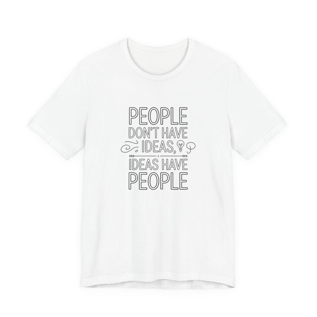 Carl Jung Tee, Creative Quote Tee: "People Don't Have Ideas, Ideas Have People" T-Shirt, Unisex Casual Wear, Gift for Friends, Thinkers, Creative [...]