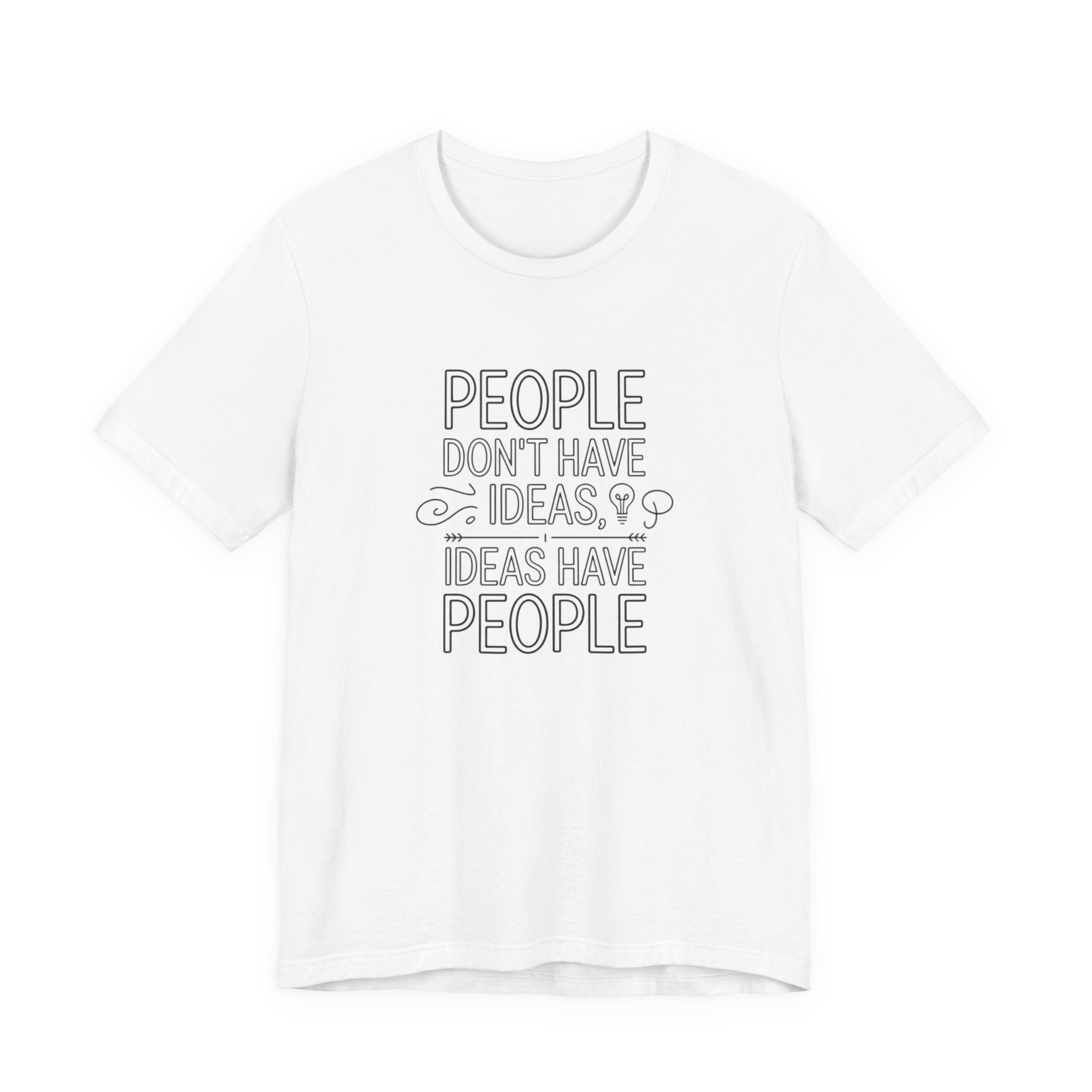 Carl Jung Tee, Creative Quote Tee: "People Don't Have Ideas, Ideas Have People" T-Shirt, Unisex Casual Wear, Gift for Friends, Thinkers, Creative [...]