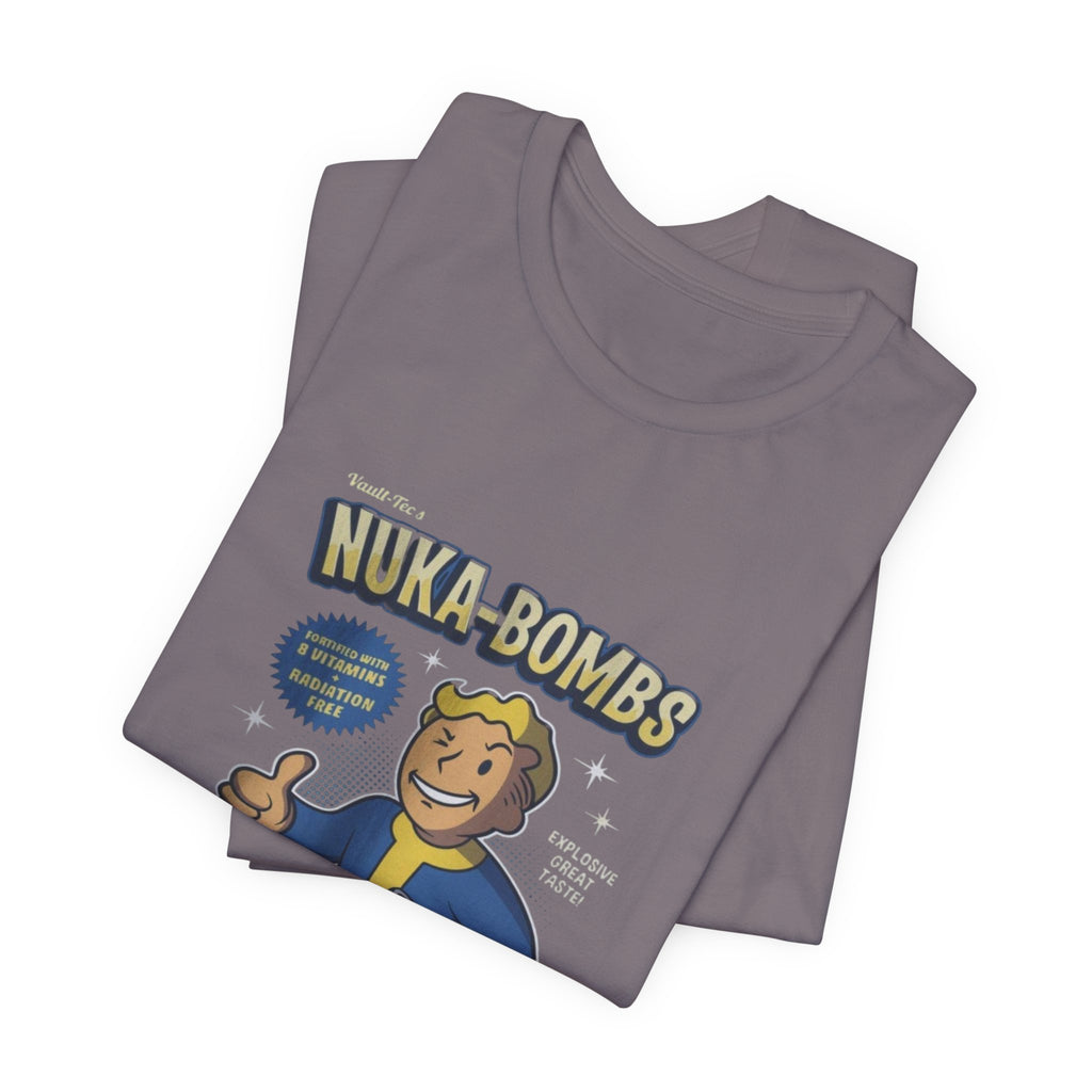 Vault Boy Nuka-Bombs Retro Gamer T‑Shirt, Fallout tee