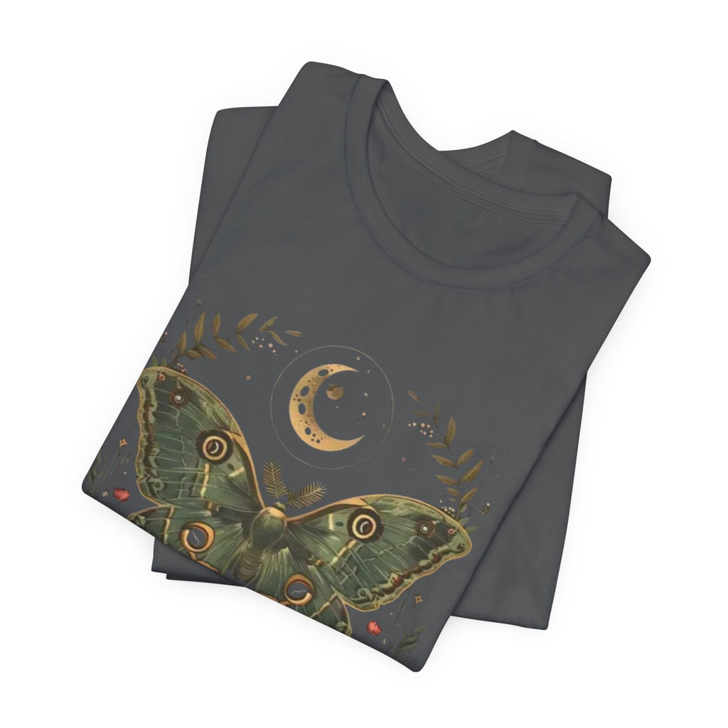 Mystical Butterfly Graphic Tee | Astrology T-Shirt, Nature Lover Gift, Unisex Short Sleeve, Boho Aesthetic, Unique Fashion