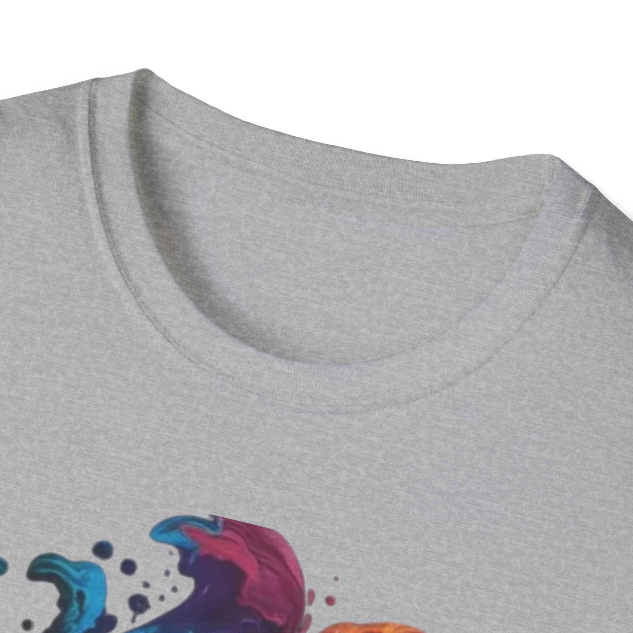 Koi Fish Watercolor T-Shirt — Vibrant Zen Aquarium Graphic Tee