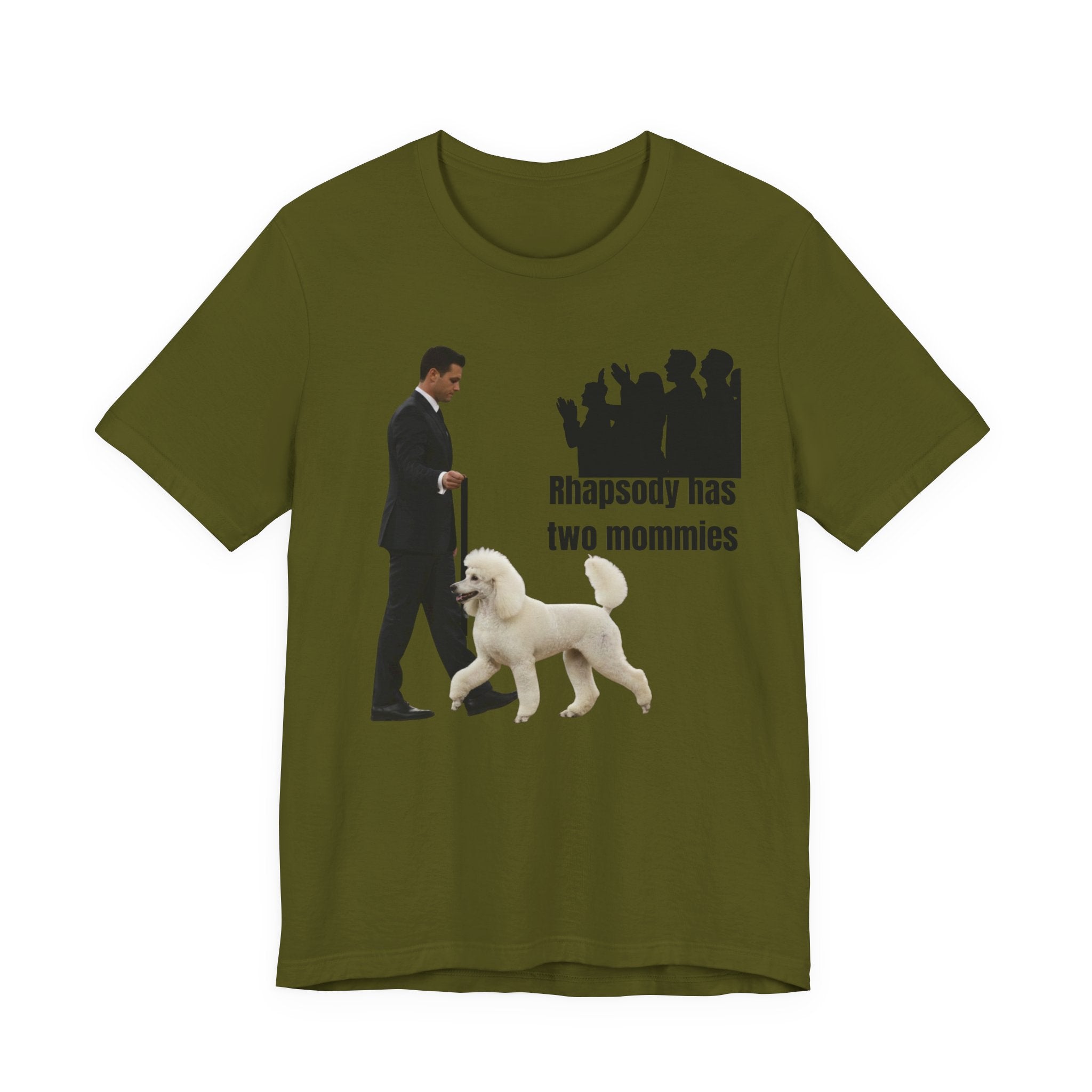 Funny "Best in Show" Standard Poodle Tee | Rhapsody Has Two Mommies