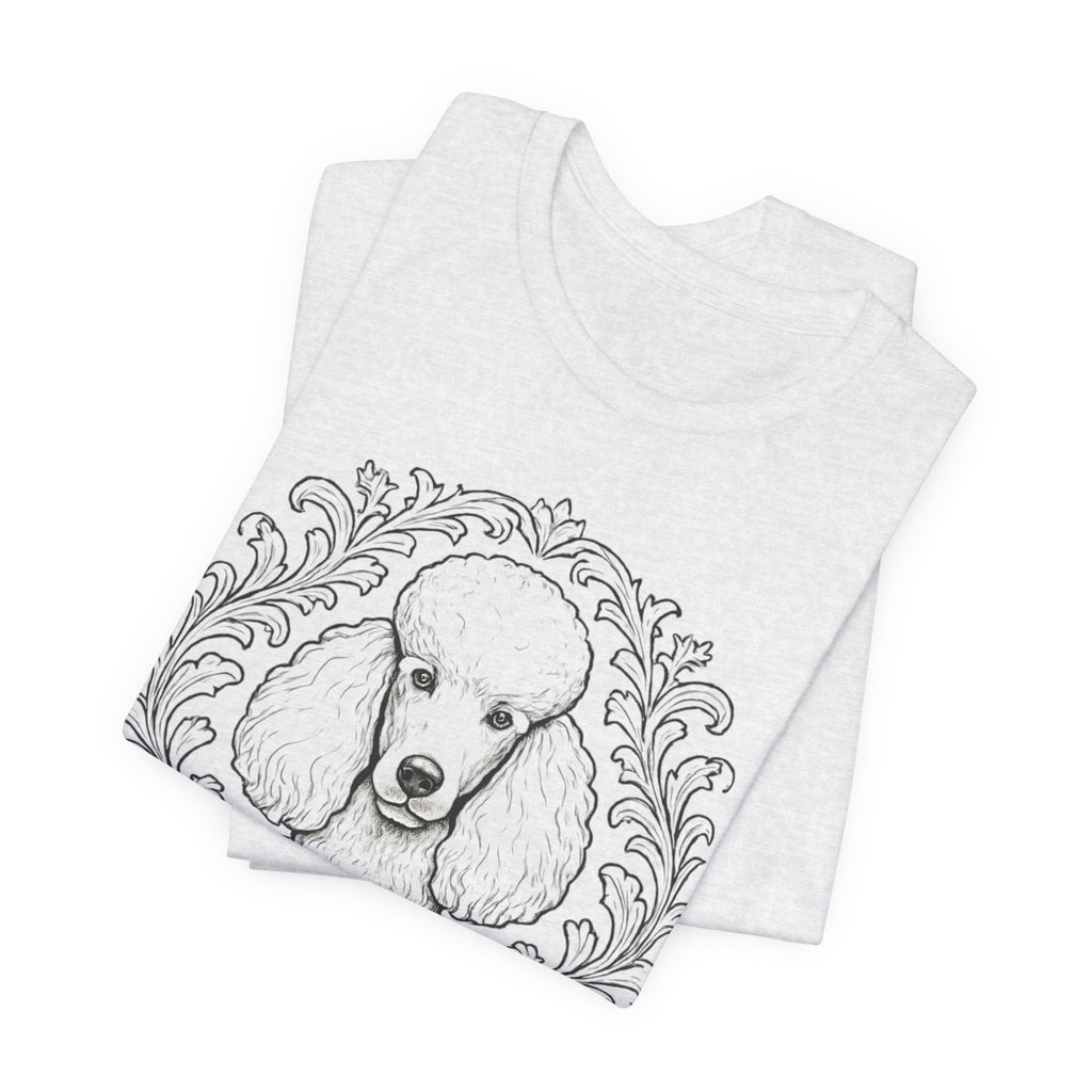 Standard Poodle Social Club Tee, Dog Lover Shirt, Pet Owner Gift, Canine Apparel, Animal Lovers T-Shirt, Unisex Short Sleeve Top