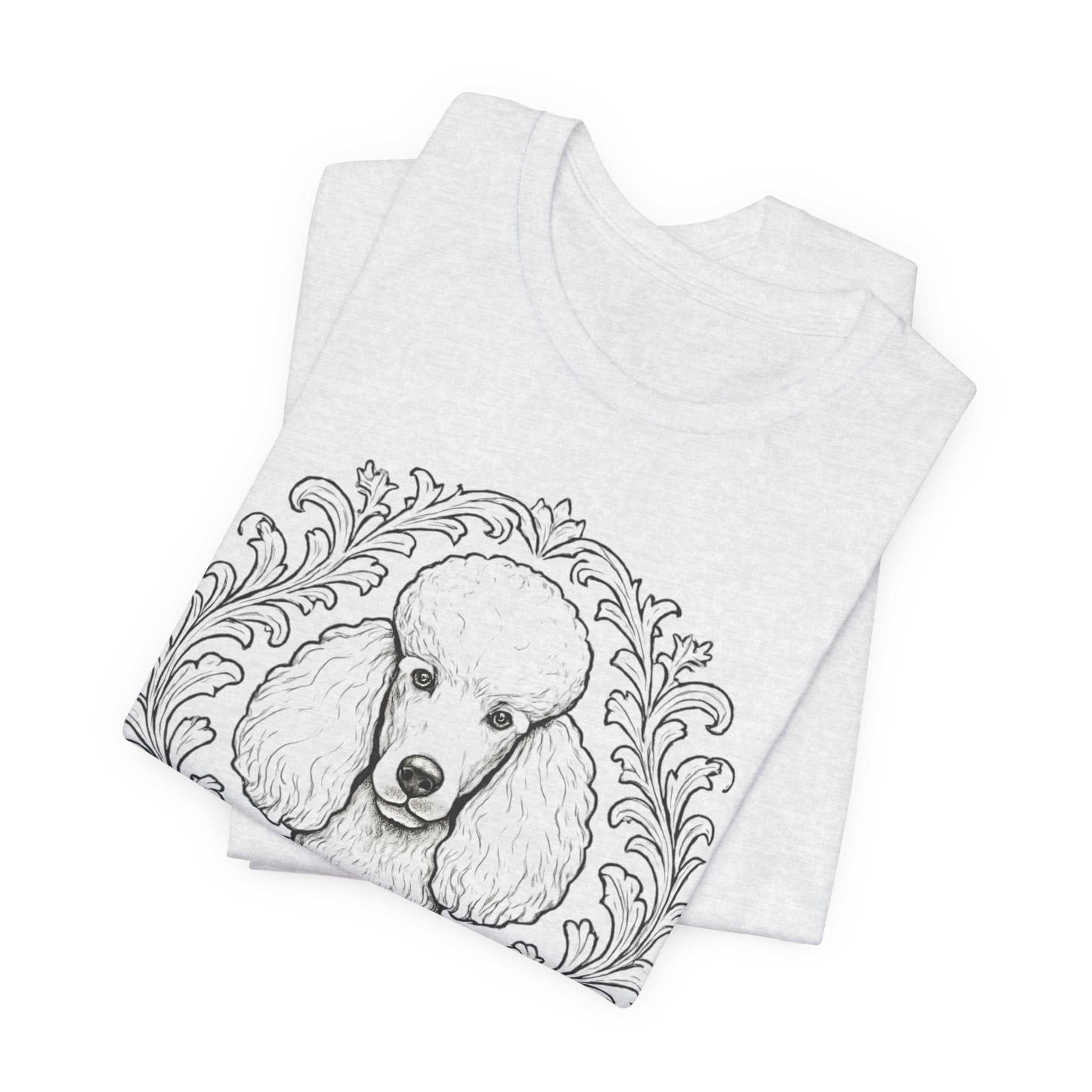 Standard Poodle Social Club Tee, Dog Lover Shirt, Pet Owner Gift, Canine Apparel, Animal Lovers T-Shirt, Unisex Short Sleeve Top