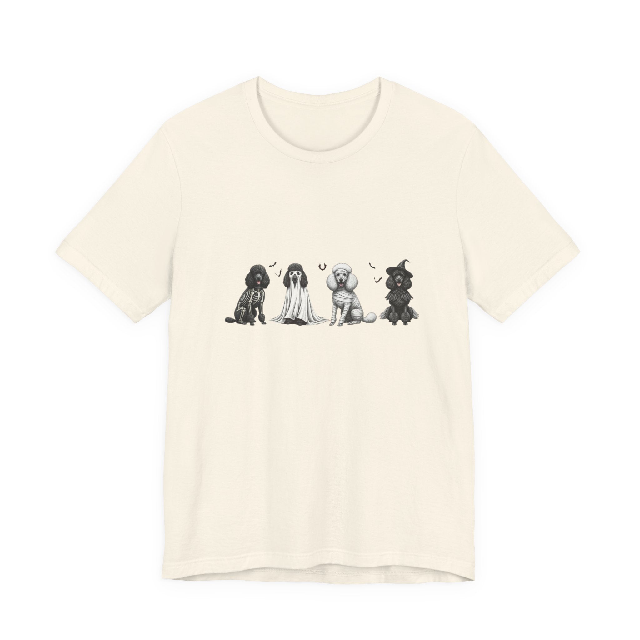 Poodle Halloween Shirt, Unisex Tee, Funny Dog Tshirt, Costume Top, Animal Lover Gift
