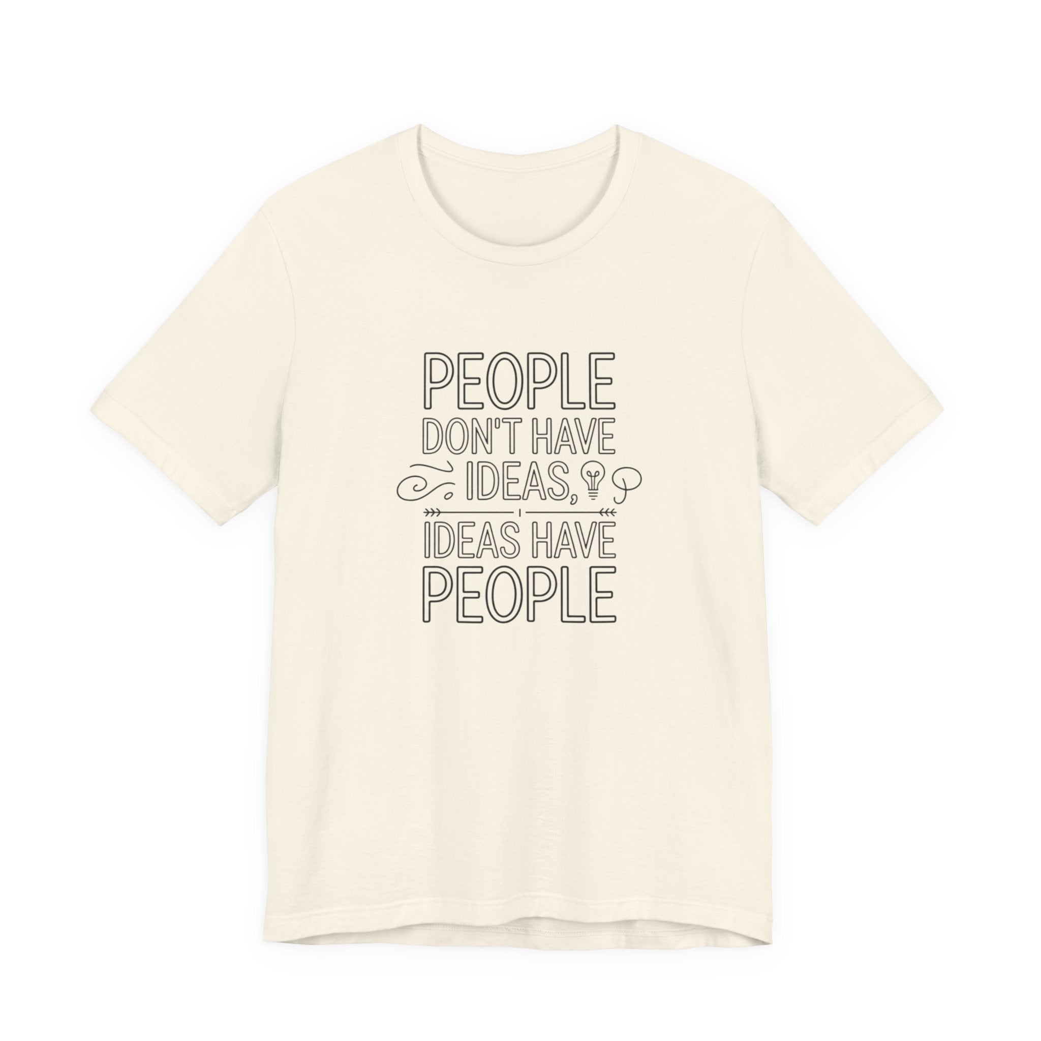 Carl Jung Tee, Creative Quote Tee: "People Don't Have Ideas, Ideas Have People" T-Shirt, Unisex Casual Wear, Gift for Friends, Thinkers, Creative [...]