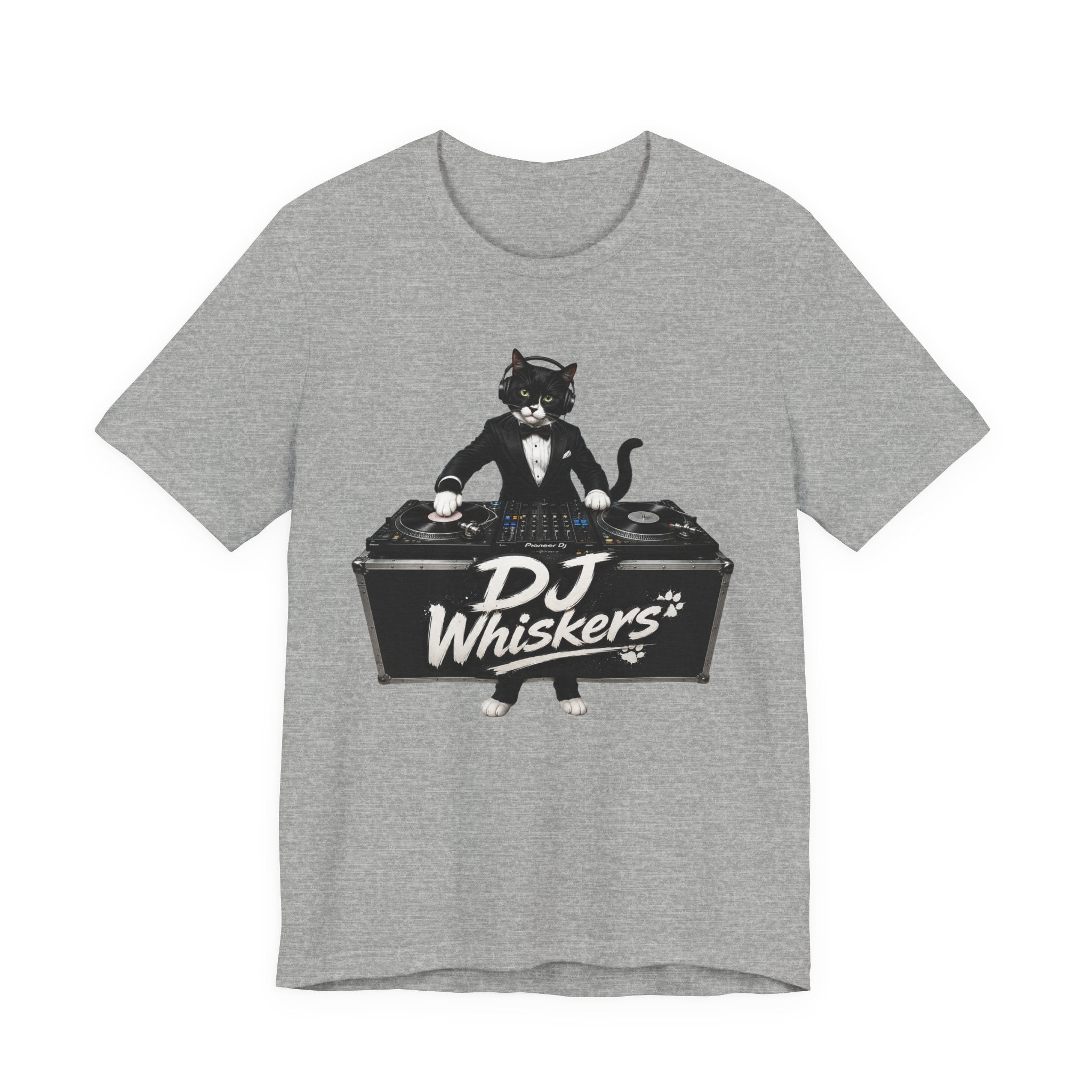 DJ Whiskers Cat DJ T-Shirt