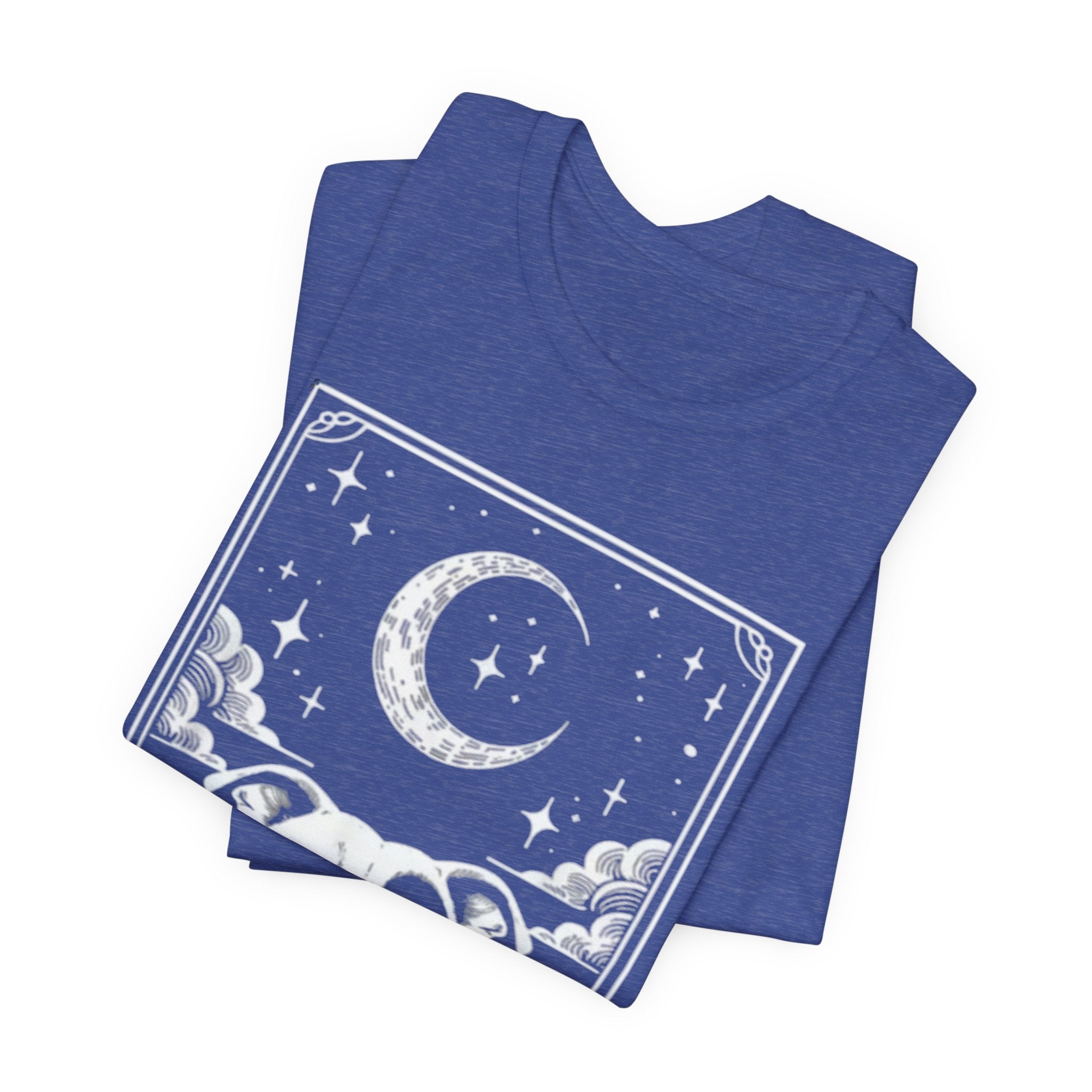 The Pittie Moon Illustration T-Shirt | Pitbull Dog Tee