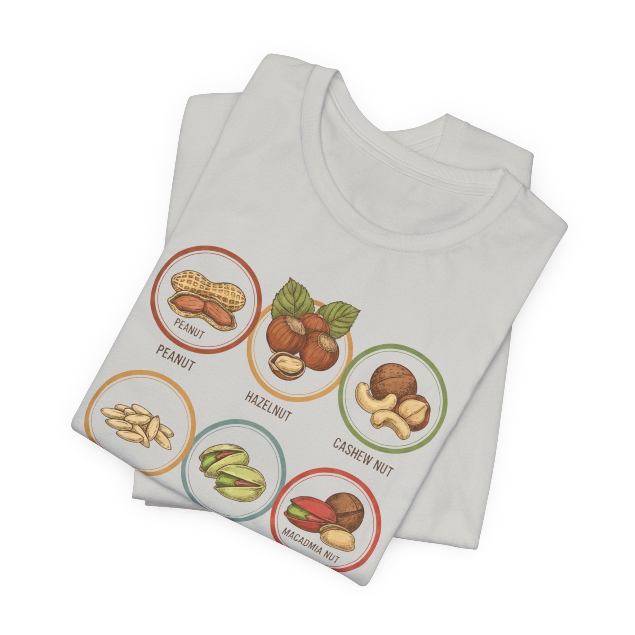 Tree Nut Food Icons T-Shirt | Funny tree nut shirt, Best in show tee, Illustrations