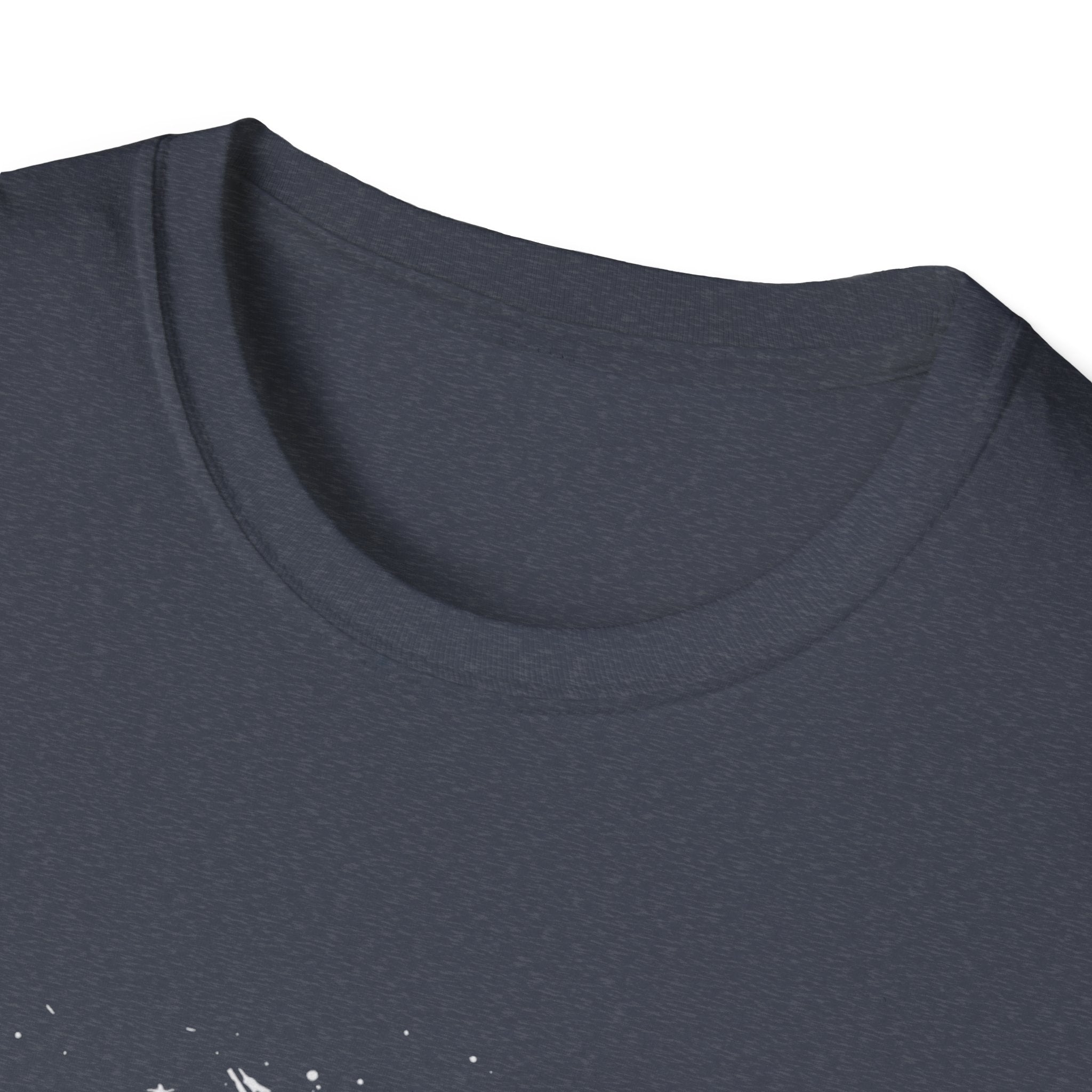 Cat Planetary Orbit Illustration T-Shirt | Minimal Space Art