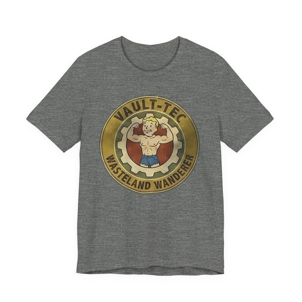 Wasteland Wanderer Tee — Vault‑Tec Retro Gaming T‑Shirt, Fallout Tee