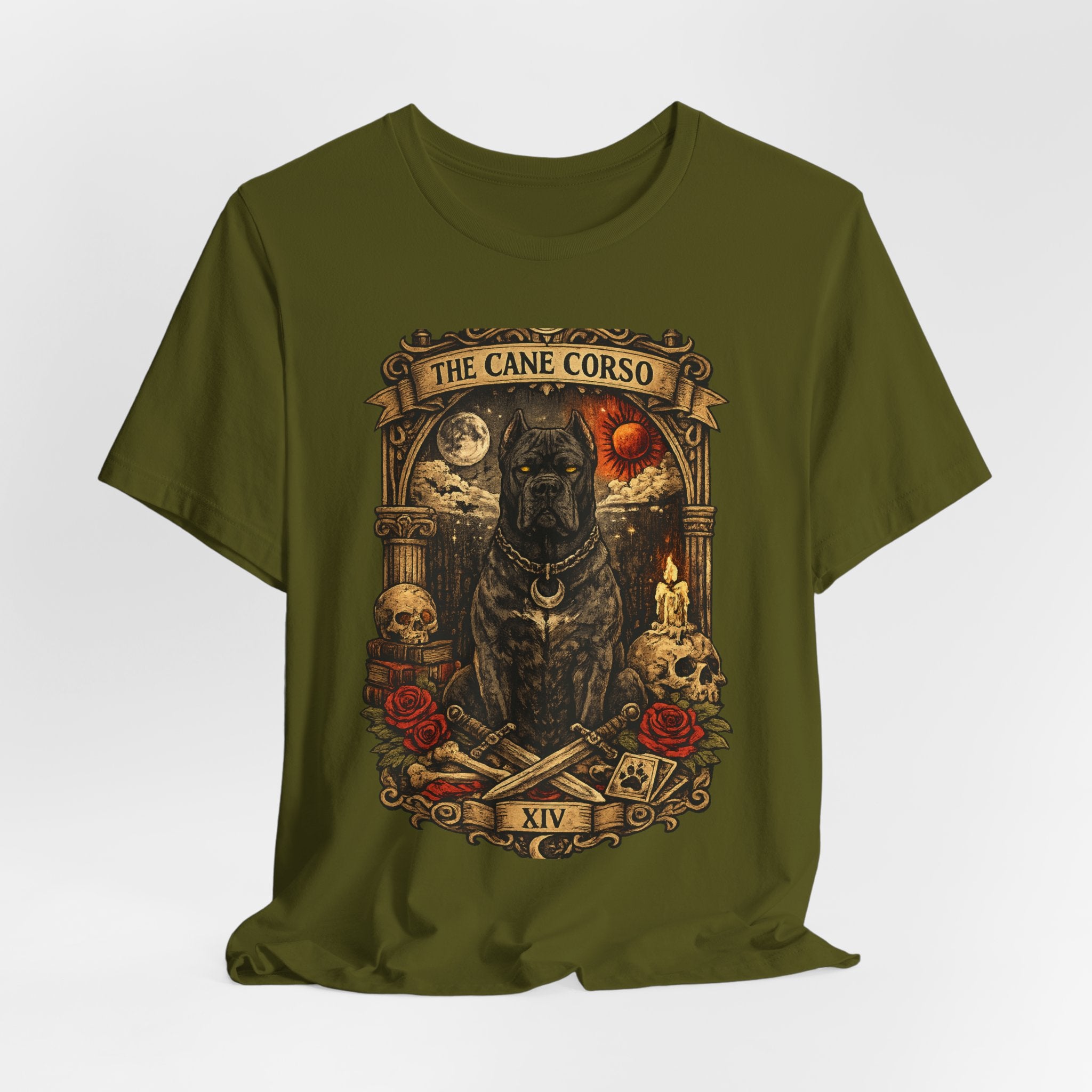 Cane Corso Tarot Style Tshirt, Unisex shirt,Short Sleeve Tee