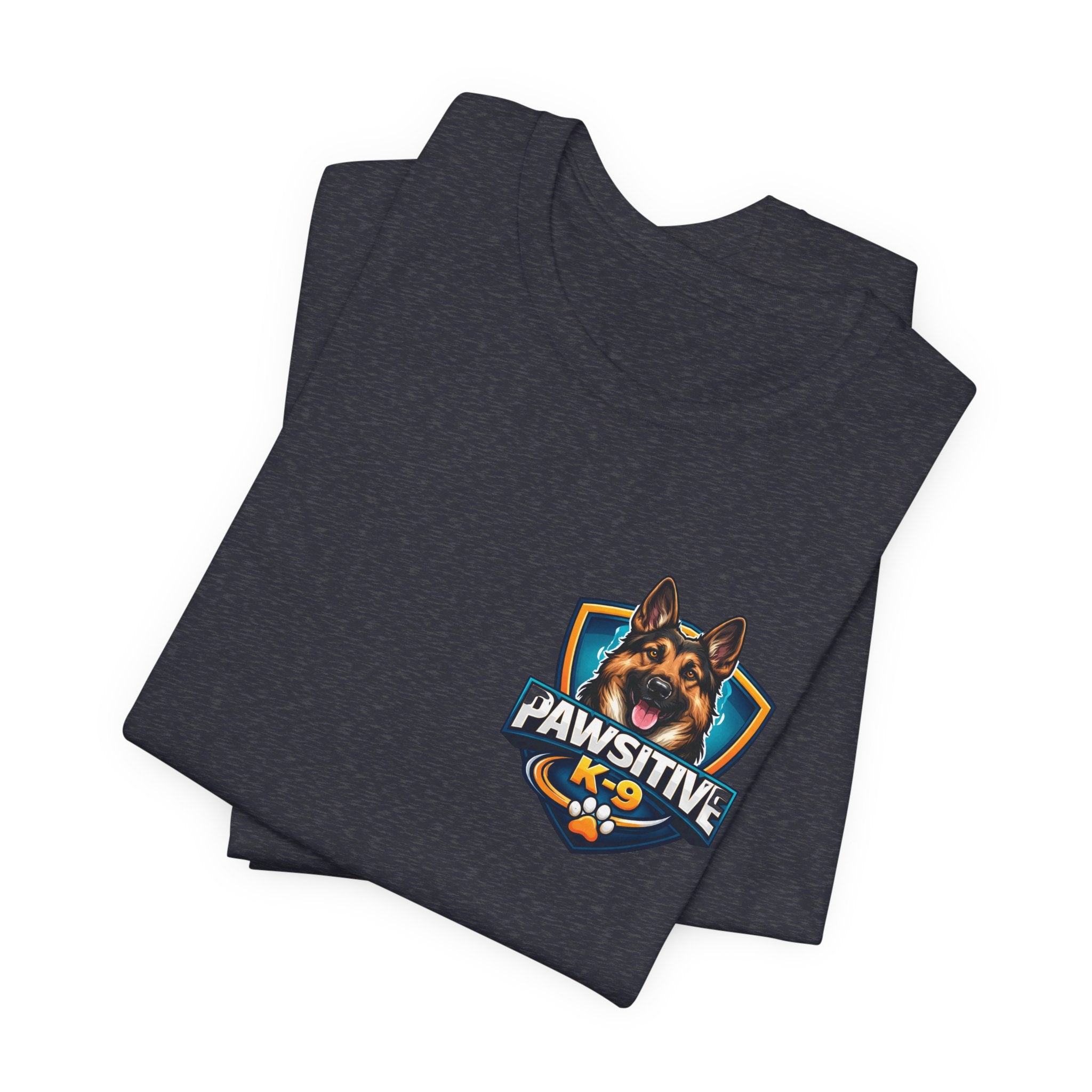 Pawsitive K-9 Dog Training Tee — "Pawsitive" Logo & Phone Number