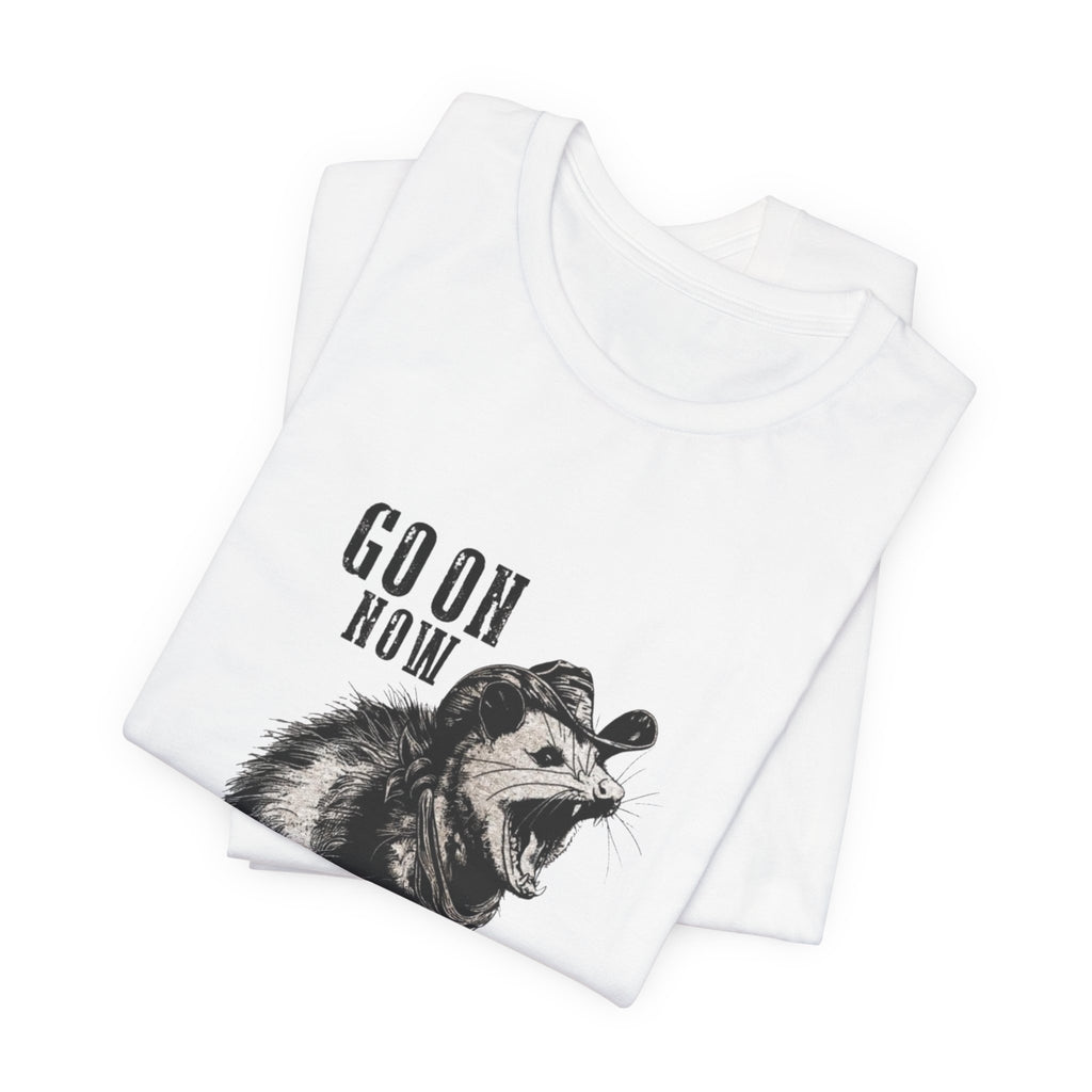 Funny 'Go On Git' Opossum T-Shirt