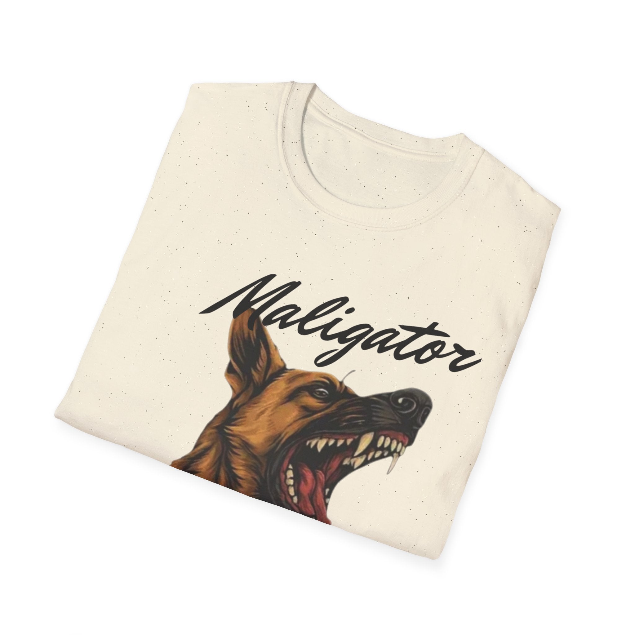 Maligator Dad T-Shirt — Funny Aggressive Alligator Dog Graphic Tee for Dads