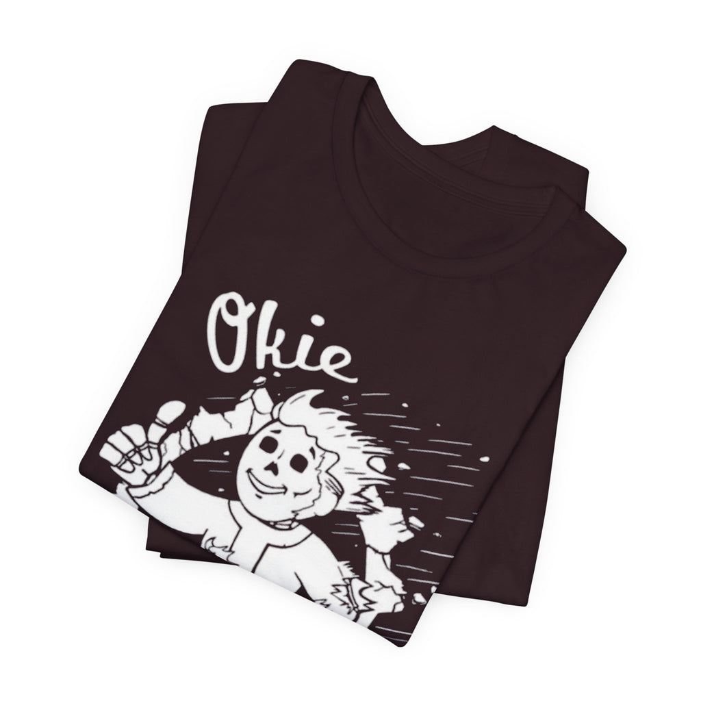 Okie Dokie! Retro Thumbs-Up Graphic Tee, Fallout tee