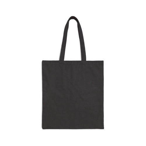 Camo Stripe Tote Bag — Green Camouflage Canvas Tote with Red Racing Stripe
