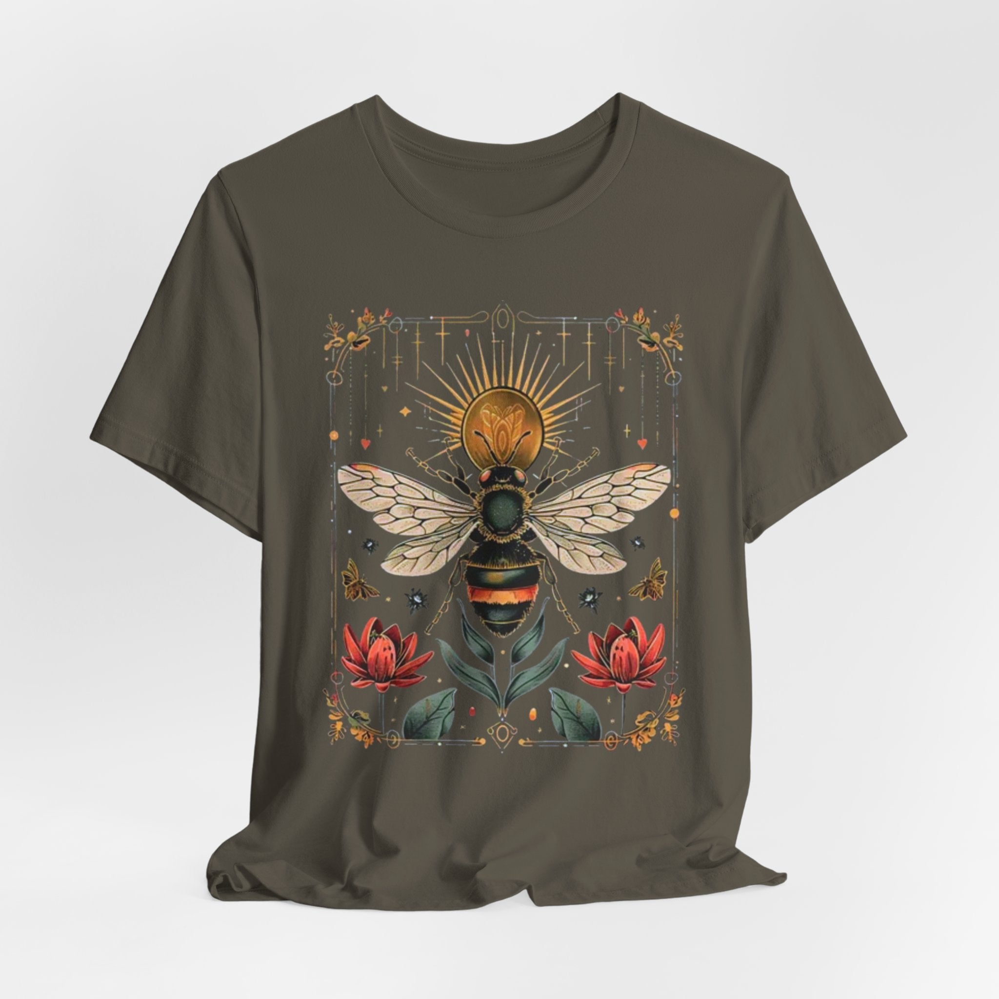 Bee and Flower Shirt | T-Shirt, Bee Lover Nature Tee