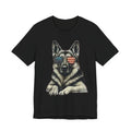 German Shepherd, American Flag Sunglasses German Shepherd T-Shirt