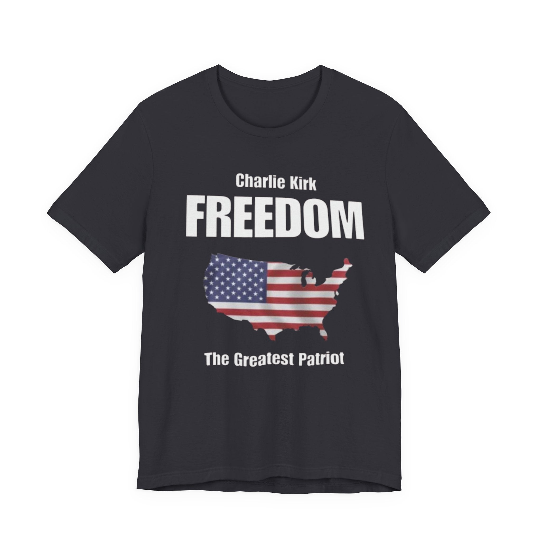 Patriotic Freedom Tee, Unisex Jersey T-Shirt, American Flag Shirt, Independence Day Gift, Memorial Day Apparel, Politically-Themed Shirt