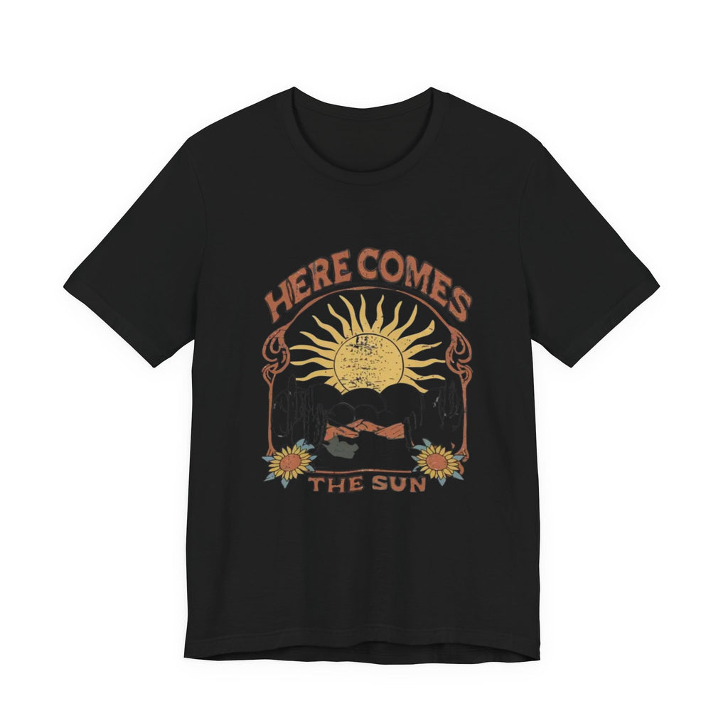 Here Comes The Sun t-shirt | Vintage Sunflower Graphic Tee